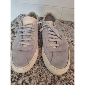 Common Progect Gray Suede Sneakers Size‎ 39/ 9.5 US